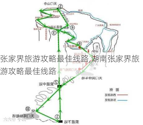 张家界旅游攻略最佳线路,湖南张家界旅游攻略最佳线路