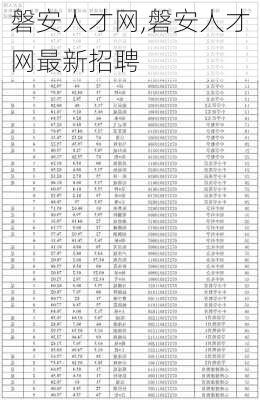 磐安人才网,磐安人才网最新招聘-第3张图片-欣雨出游网