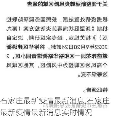 石家庄最新疫情最新消息,石家庄最新疫情最新消息实时情况-第2张图片-欣雨出游网