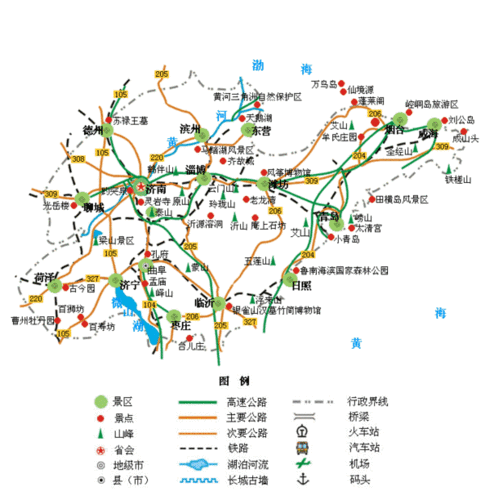 山东旅游线路,山东旅游线路图-第2张图片-欣雨出游网