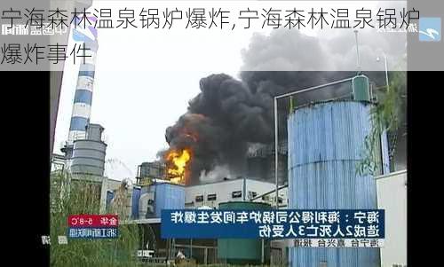 宁海森林温泉锅炉爆炸,宁海森林温泉锅炉爆炸事件-第3张图片-欣雨出游网