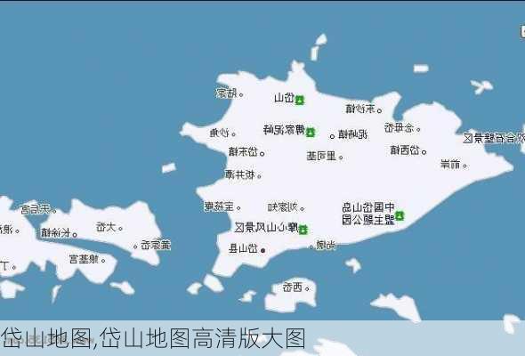 岱山地图,岱山地图高清版大图-第3张图片-欣雨出游网